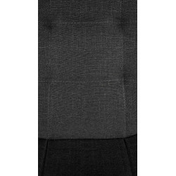 Sgabello da bar Elmore, tessuto C, grigio scuro