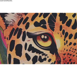 Cadre Home ESPRIT Léopard Tropical 83 x 3,8 x 123 cm (2 Unités)