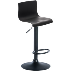Sgabello da bar Hoover B, nero