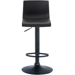 Tabouret de bar Hoover B, noir