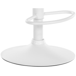 Sgabello da bar bianco Hoover W