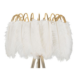 LAMPADAIRE SUR PIED PLUMES CM Ø 46X147