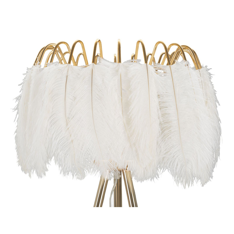 LAMPADAIRE SUR PIED PLUMES CM Ø 46X147