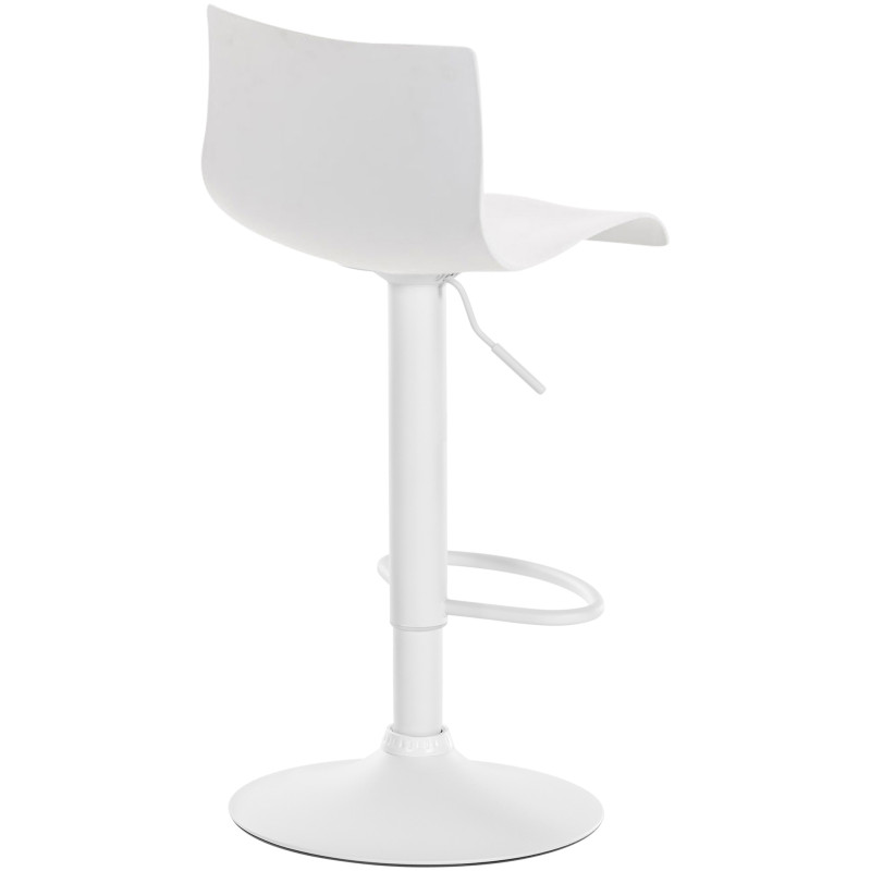 Tabouret de bar blanc Hoover W