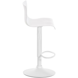 Tabouret de bar blanc Hoover W