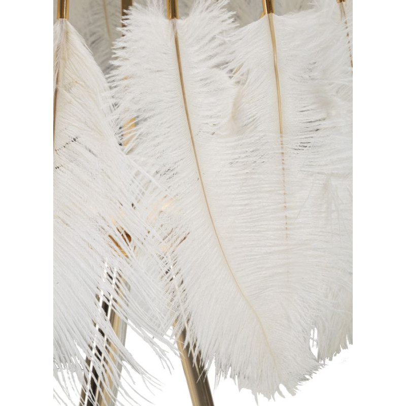 LAMPADAIRE SUR PIED PLUMES CM Ø 46X147
