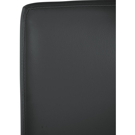 Sgabello da bar Freeport in similpelle B grigio scuro