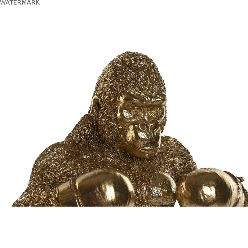 Figurine Décorative Home ESPRIT Doré Résine 24 x 16 x 33,5 cm