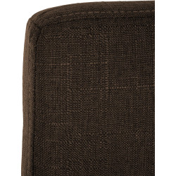 Tabouret de bar Freeport, tissu B, marron