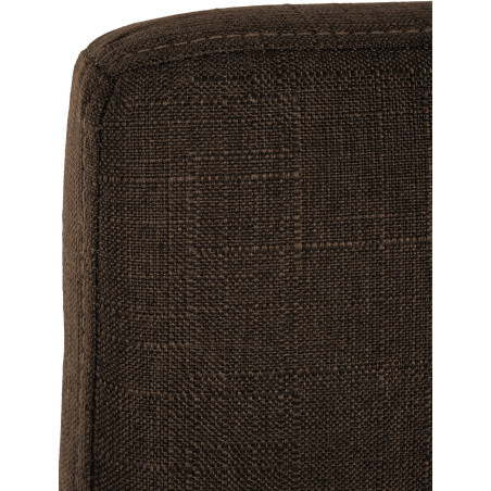Banqueta de bar Freeport, tecido B, marrom
