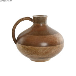 Vase Home ESPRIT Marron Bois de manguier