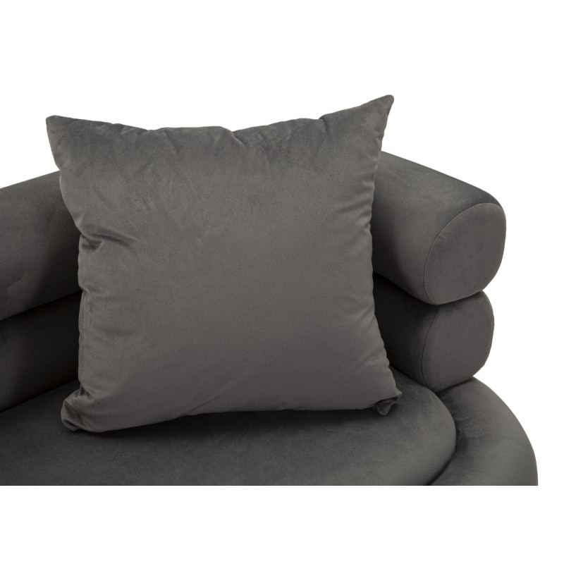CANAPÉ SILVERY PLUS AVEC COUSSINS CM 133X68X69