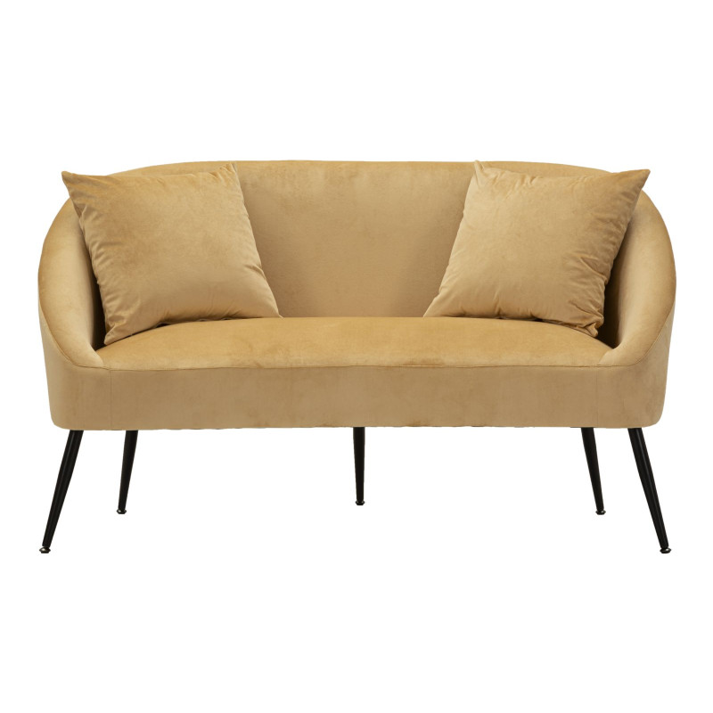CANAPÉ BROWY AVEC COUSSINS CM 137X69X79