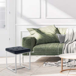 Tabouret Barci noir