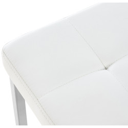 Tabouret Barci blanc