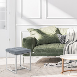 Tabouret Barci gris