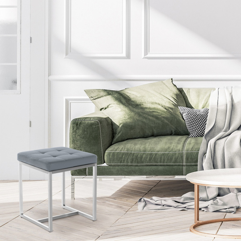 Tabouret Barci gris