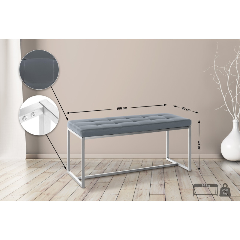 Banc Barci gris