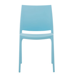 Chaise MAYA bleu clair
