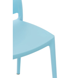 Chaise MAYA bleu clair