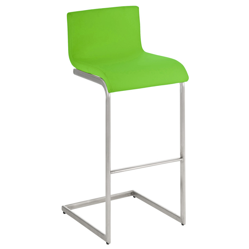 Tabouret de bar vert Newport