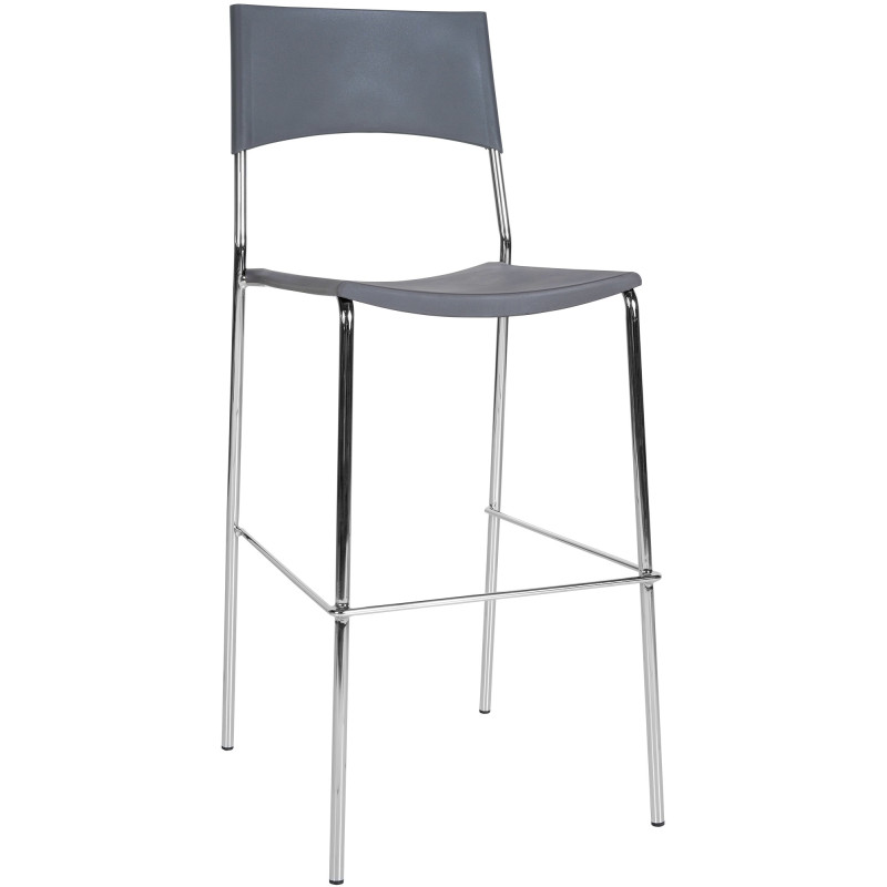 Tabouret de bar Genoa gris