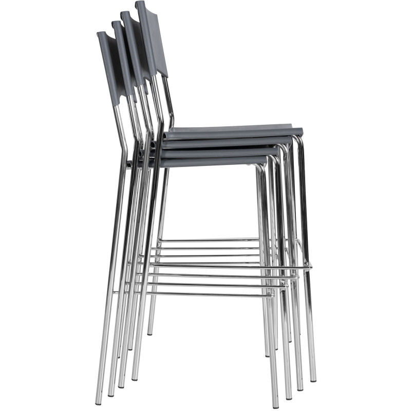 Tabouret de bar Genoa gris