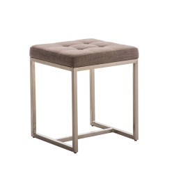 Tabouret Barci TISSU gris