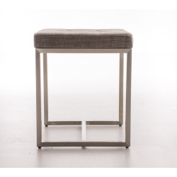 Tabouret Barci TISSU gris