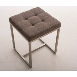 Tabouret Barci TISSU gris