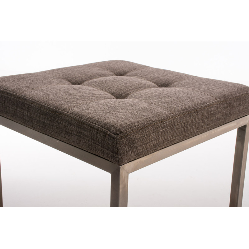 Tabouret Barci TISSU gris
