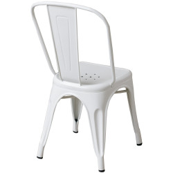 Chaise Benedict blanche
