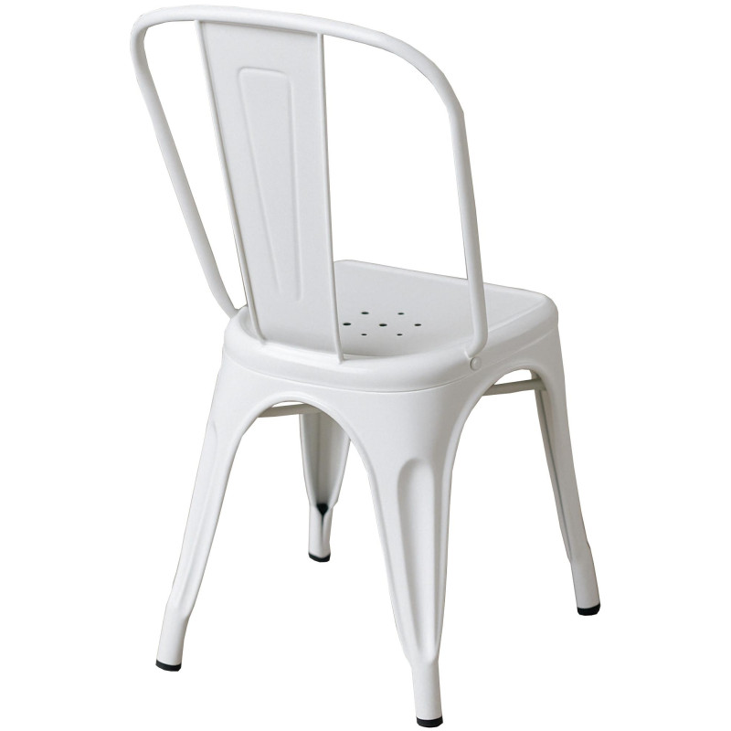 Chaise Benedict blanche