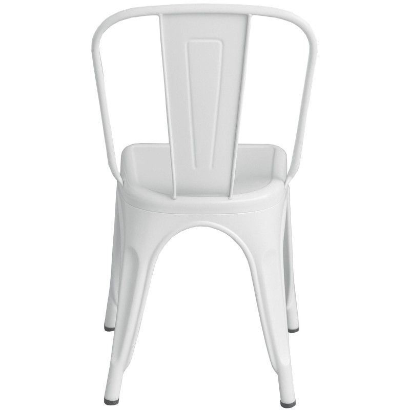 Chaise Benedict blanche