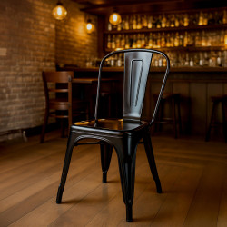 Chaise Benedikt noire