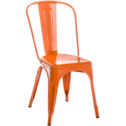 Chaise Benedikt orange