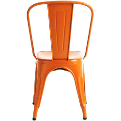 Chaise Benedikt orange
