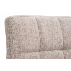 Tabouret de bar Pérou TISSU C crème
