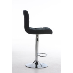 Tabouret de bar Pérou FABRIC C noir