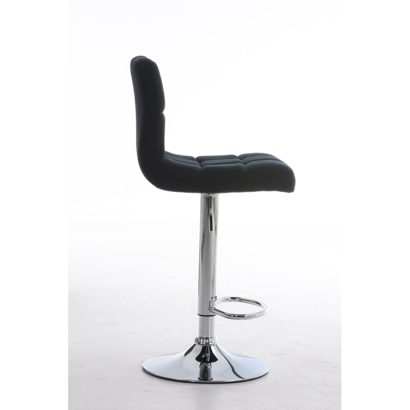 Tabouret de bar Pérou FABRIC C noir