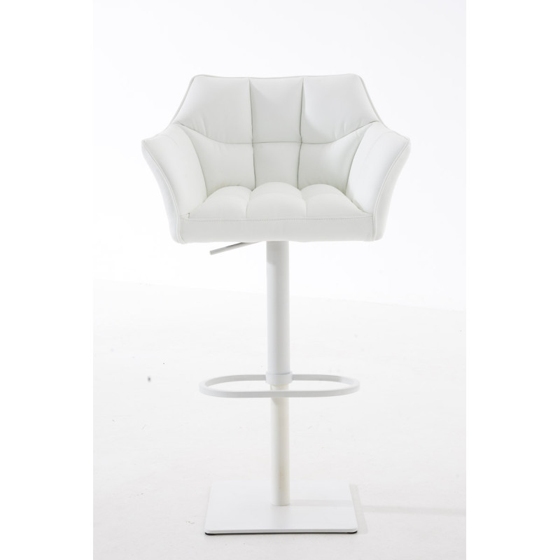 Tabouret de bar Damaso W blanc