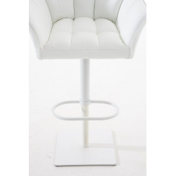 Tabouret de bar Damaso W blanc