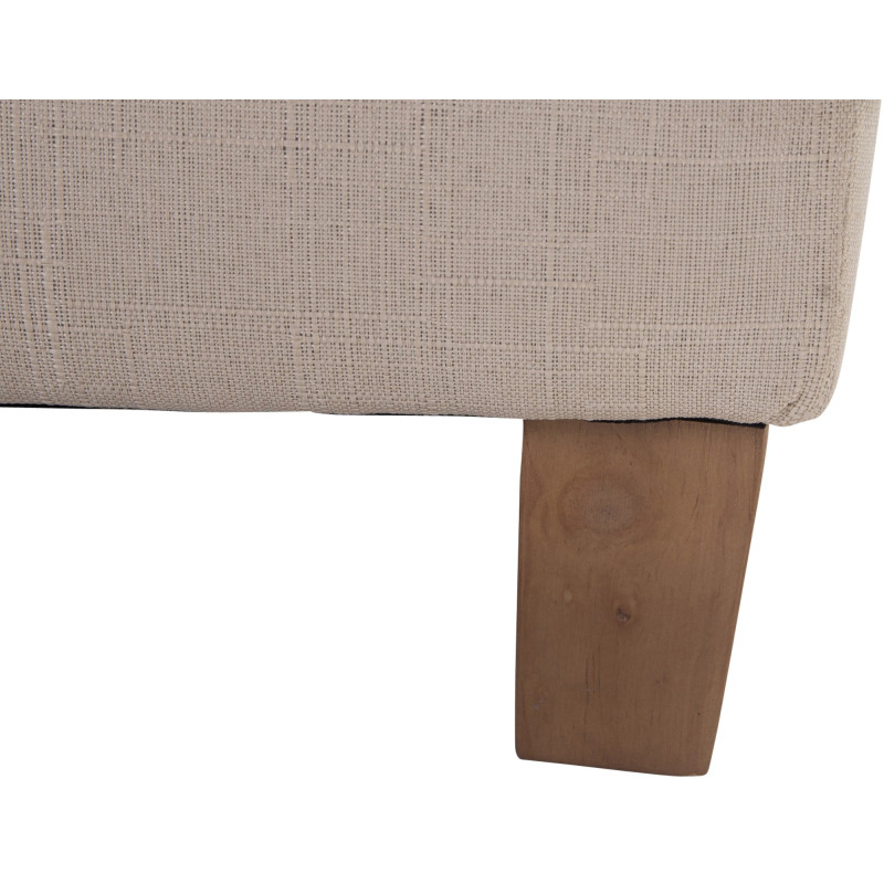 Tabouret Pharaon, crème clair antique