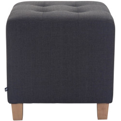 Tabouret Pharaon, gris clair foncé antique