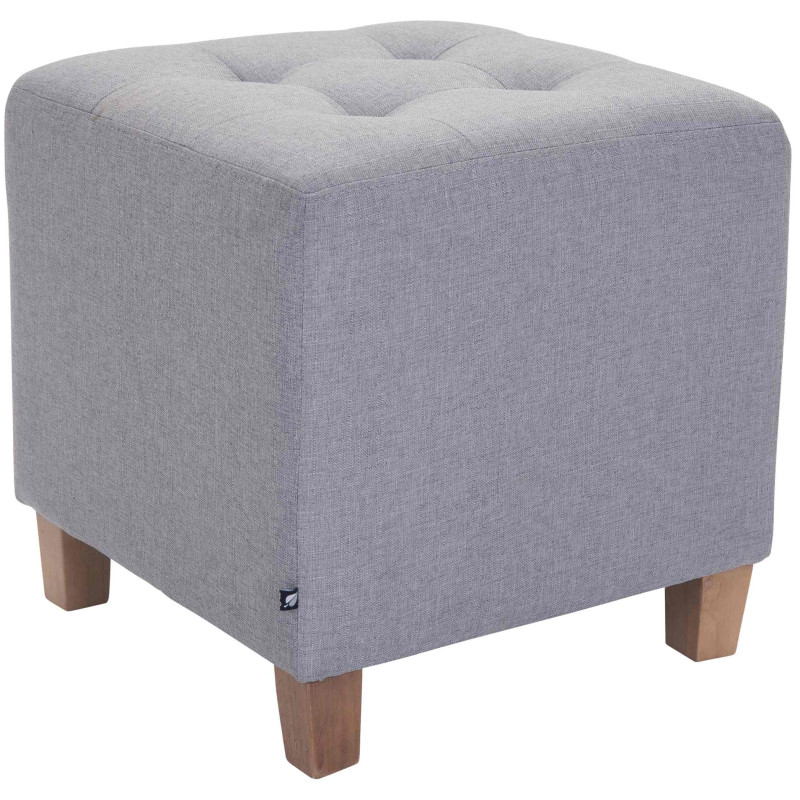 Tabouret Pharaon, gris clair antique