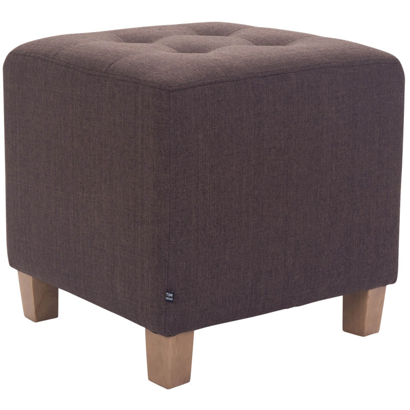 Tabouret Pharaon, marron clair antique