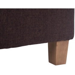 Tabouret Pharaon, marron clair antique