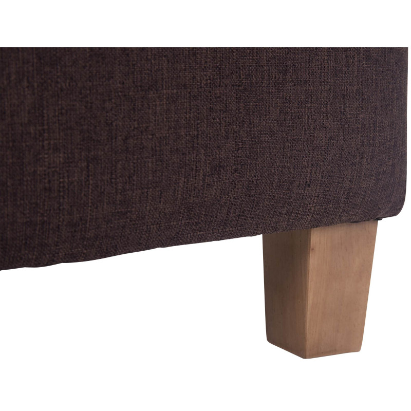 Tabouret Pharaon, marron clair antique