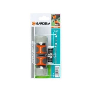 GARDENA Nécessaire d'arrosage – Adapté tuyau Ø19mm – Fixation en 1 clic – Kit complet – Garantie 5 ans (18284-26)