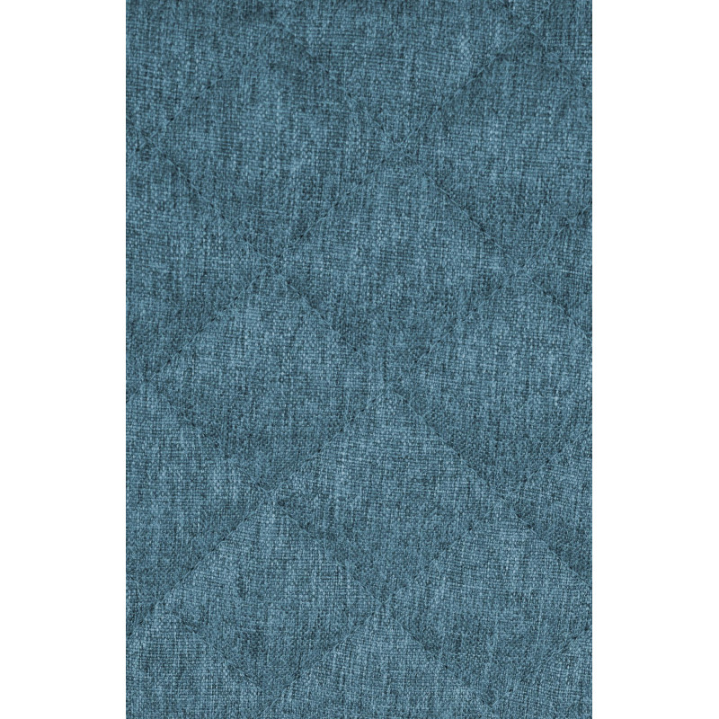 Sgabello da bar Kasson, tessuto blu